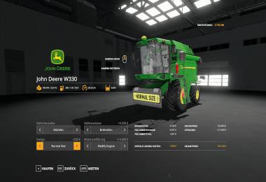 John Deere W330 + 314R v1.0.0.0