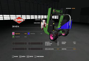 Kuhn SW4014 choosable Color v1.2.0.0
