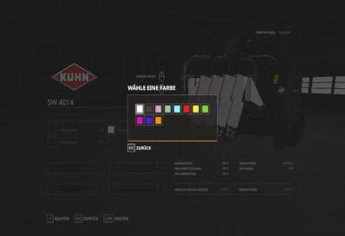 Kuhn SW4014 choosable Color v1.2.0.0