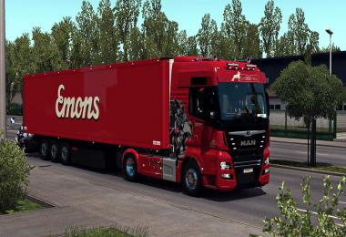 Man TGX Euro 6 Low Chassis v1.0