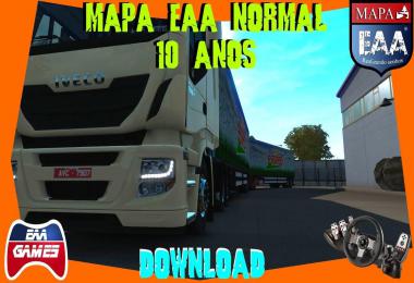 Mapa EAA 10 Compatible with ProMods v10