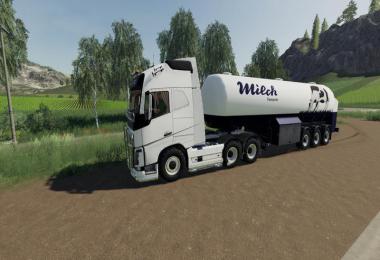Milk transport semi-trailer v1.0.0.0