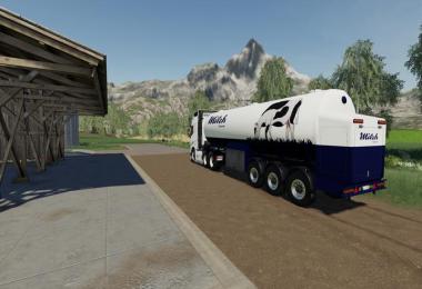 Milk transport semi-trailer v1.0.0.0