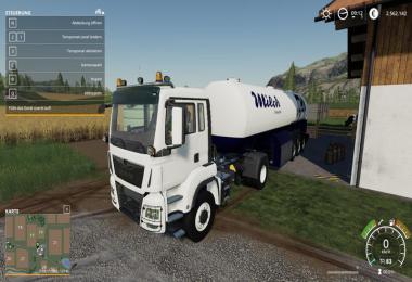 Milk transport semi-trailer v1.0.0.0