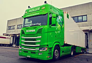 Scania R,S (Next Gen) & RJL Deep V8 Sound v3.0