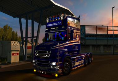 Scania T Ostervalls skin + lightbox v1.0