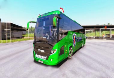 Scania Touring Bus for 4K Texture for 1.34 and 1.35