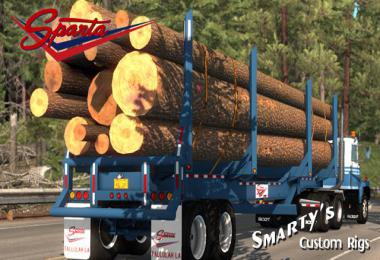 Sparta 4 Bolster Log Trailer v1.0 1.34.x