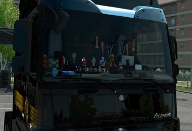 Table & wind-shield set for Actros MP3 v1.11