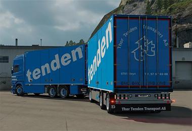 THOR TENDEN TRANSPORT AS SKIN v1.1 ETS2 1.34