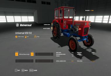 Universal 650 D2 v1.0.0.0