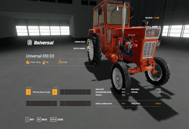Universal 650 D3 v1.0.0.0