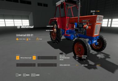 Universal 650 E1 v1.0.0.0