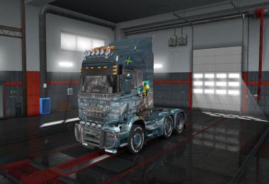 Scania V8 Sound for Scania R v1.0