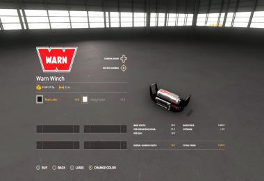 Warn Bumper Attachable Winch v1.0