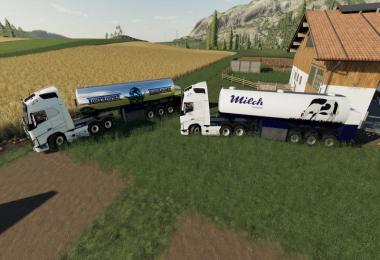 Water transport semi-trailer v1.0.0.0