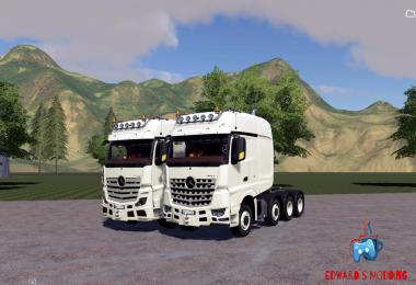 Mercedes Actros ArocsSLT8x4 fs19 v1.0