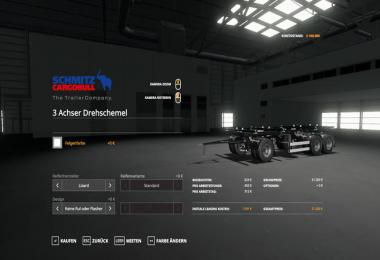 3 axle swivel bridge turntable v1.0