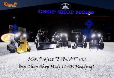 CSM Bobcat 590 Series Skid Steer Pack v1.1.0