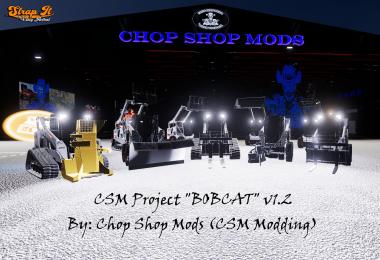 CSM Bobcat 590 Series Skid Steer Pack v1.2.0