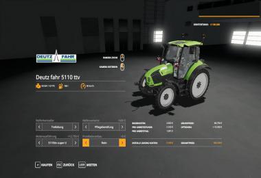 Deutz fahr 5110 ttv v1.0