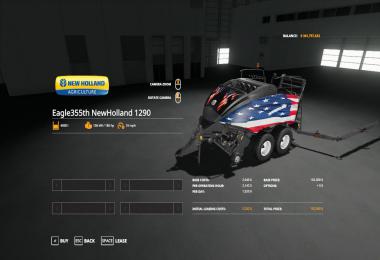 FS19 Eagle355th NewHolland 1290 v1.0