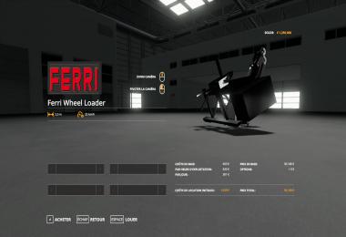 FS19 Ferri Kantklippare Lastmaskin v1.0.0.0