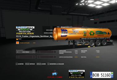 Trailer Digestate fertilizer By BOB51160 v1.0.0.4
