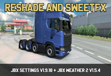 JBX Settings v1.9.18 Reshade and SweetFX 1.35.x