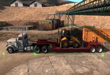 Low boy semi-trailer in ownership v1.0 1.35.x