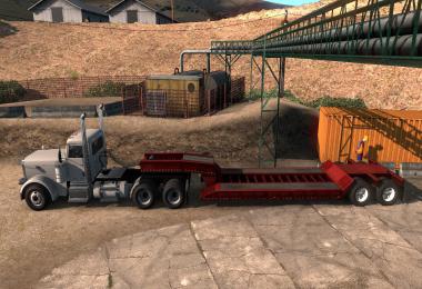 Low boy semi-trailer in ownership v1.0 1.35.x