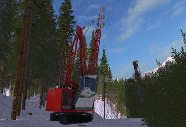 Madill 124 Grapple Yarder v1.0