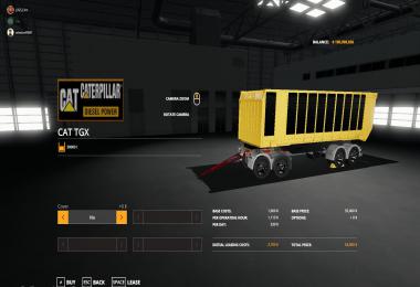MAN Cat TGX v1.0.0.0