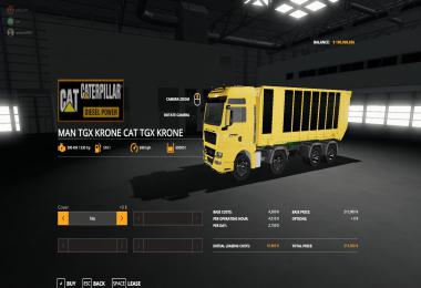 MAN Cat TGX v1.0.0.0