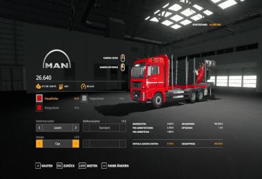 MAN forest truck MP v1.4.6