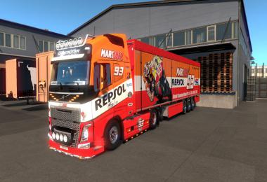 Marc Marquez Truck & Trailer v1.0