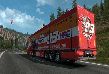 Marc Marquez Truck & Trailer v1.0