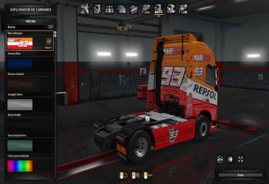 Marc Marquez Truck & Trailer v1.0