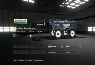 NewHolland Slurry Sprayer v1.0