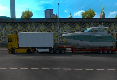 Low Bed Trailer Boat Mod For Multiplayer v1.0