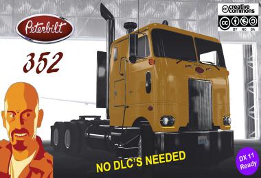 Peterbilt 352 Reworked Ats 1.35.X Dx11 Fix No Dlc Needed
