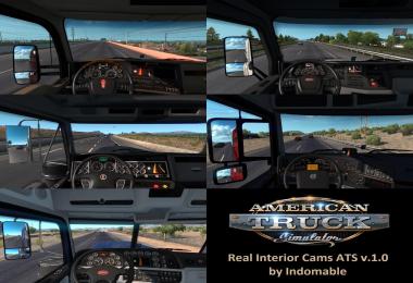 Real Interior Cams ATS v1.0