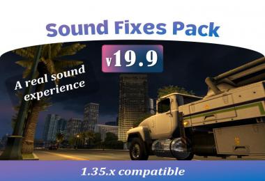Sound Fixes Pack v19.9 - ATS + ETS2 1.35 
