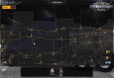 ATS Coast to Coast Map v2.8.1 by Mantrid 1.35