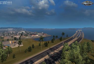 ATS Coast to Coast Map v2.8.1 by Mantrid 1.35