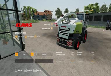 Claas Jaguar 800 Packet v1.2.0.0