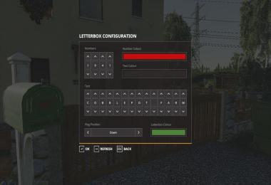 Customisable Letterboxes And Signs v1.0.2.0