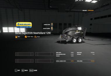 FS19 Bones New Holland Pack Eagle355th VE v1.0