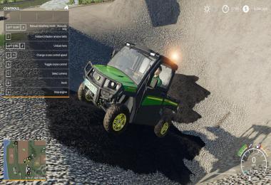 JD XUV865M Gator with 46ps, 75kmh and license plates v1.0.0.2