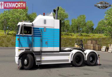 Kenworth K100-E + Interior v0.95 by Overfloater 1.35 
